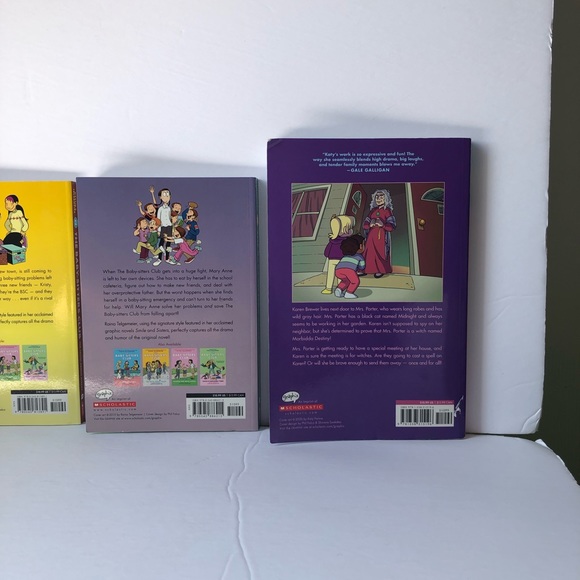 THE BABYSITTERS CLUB four books bundle 4-books EUC - Picture 2 of 3